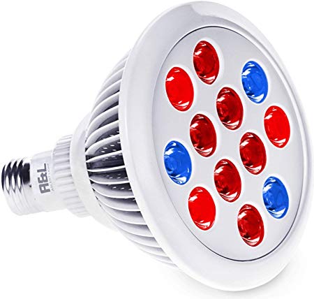 LED Grow Light Bulb - Greenhouse Hydroponics for Organic Indoor Gardening - Lifespan Warranty, High Luminosity, Wide Coverage - Let Your Plant to Touch The Sun