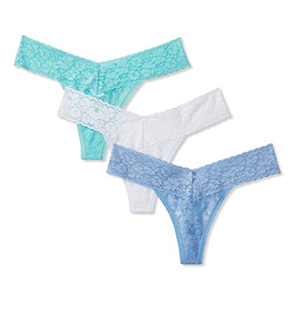 Mae Women's Lace Thong, 3 Pack