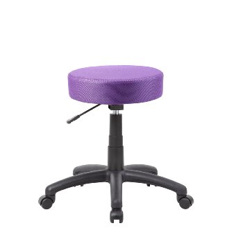 Boss Office Products The DOT Stool Traditional Purple