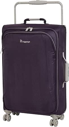 IT Luggage Unisex-Adult 27.6" World's Lightest® 8 Wheel Spinner Checked Luggage