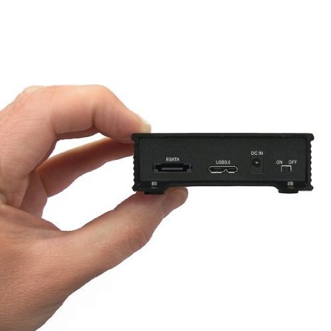 MiniPro™ 2.5-in SATA to USB 3.0 & eSATA 6Gbps External Hard Drive / SSD Enclosure (up to 15mm, UASP)