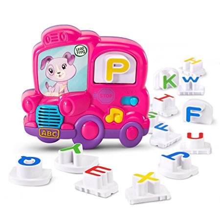 LeapFrog Fridge Phonics Magnetic Letter Set Amazon Exclusive, Pink