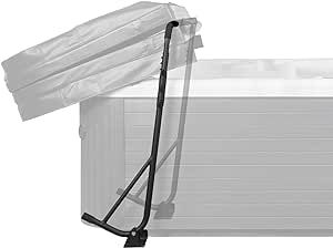 VEVOR Hot Tub Cover Lift, Spa Cover Lift, Height 31.5" - 41.3" Width 57" - 92.5" Adjustable, Installed Underneath on Both Sides, Suitable for Various Sizes of Rectangular Bathtubs, Hot Tubs, Spa