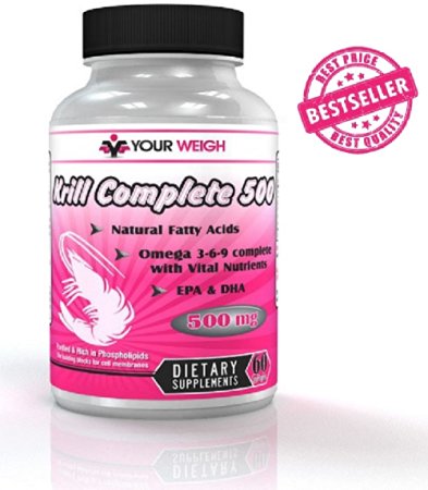 Deep Discount On Krill Complete 500 Providing Essential Omega Oils 3, 6 And 9, With Astaxanthin, Are Easily Absorbed Softgels, With No Fishy Aftertaste