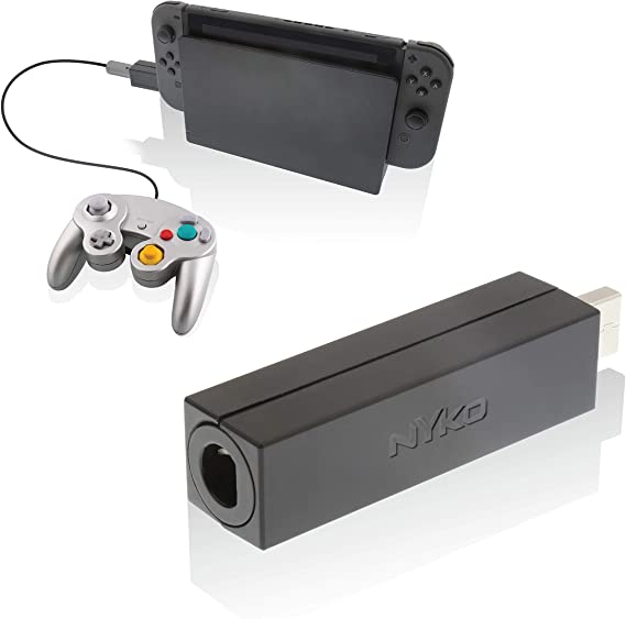 Nyko Retro Controller Adapter - Single Port GameCube Controller Adapter for Nintendo Switch