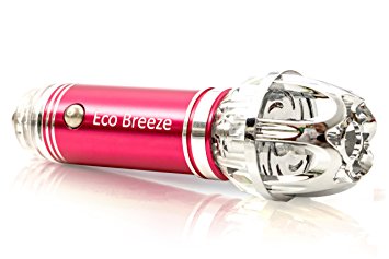 Car Air Purifier, Ionizer, Air cleaner, Ionic air purifier, Car Air Freshener and Odor Eliminator | Removers Cigarettes Smoke, Bad Smell and Odors, Kill Harmful Viruses & Bacteria (Red)