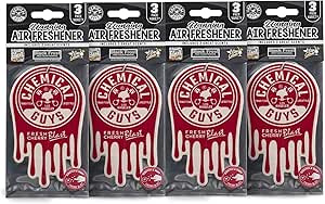 Chemical Guys Hanging Air Freshener, Variety Scent Pack (4 x 3Packs) Great for Cars, Trucks, SUVs, RVs, Home, Garage, Workspace, Dorm Room & More - AIR40404