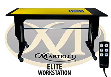 Martelli Advantage & Martelli Elite Workstation Kit - Quilting, Sewing and Crafting Table - Promotional Package Includes Table and Accessories - Made in USA (Elite Workstation)