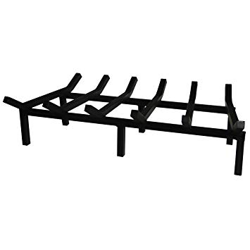 Heritage Products Super Heavy Duty Steel Fireplace Grate - Made in The USA (27-Inch)