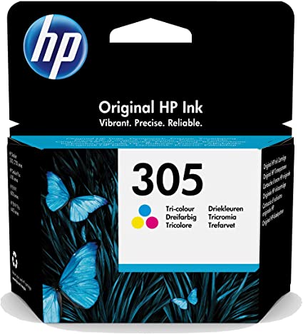 HP 3YM60AE 305 Original Ink Cartridge, Tri-Colour, Single Pack