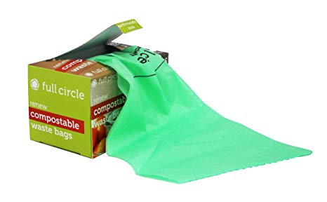 Full Circle Renew Compostable Waste Bags, 25-Pack