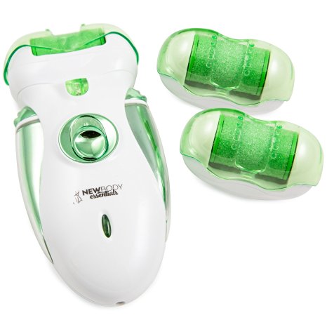 Electric Callus Remover And Shaver - The Best Electric Foot File. Two Speeds! Rechargeable Hard Skin Removal For Cracked Heels   Feet. The Best Home Pedicure Tool For Foot Callous   Corn Treatment!