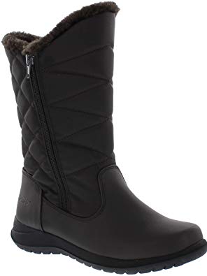 Khombu Carly Womens Fleece Lined Snow Boots (Available in Medium and Wide Width)