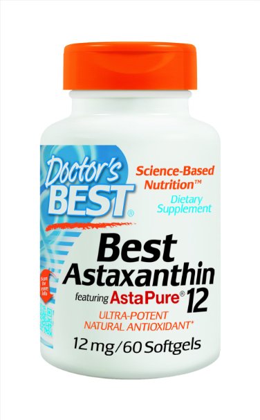 Doctors Best Astaxanthin Supplement 60 Count