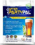 AfterPartyPal - Natural Hangover Relief and Hangover Prevention 9679 5-PACK Hangover Pills Detox Kit 9679 Enhance your bodys ability to metabolize toxins 9679 Replenish and Revitalize 9679100 Money Back Guarantee