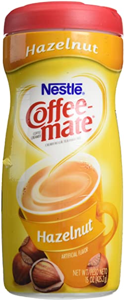 Coffee-Mate NES12345 Hazelnut Creamer Powder