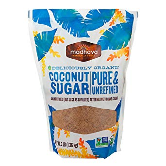 Madhava Organic Coconut Sugar, 3 Pound