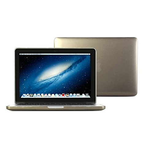 Macbook Pro Retina 13 Case, GMYLE Hard Case Metallic Color for Macbook Pro Retina 13 inch (Model: A1425 and A1502) - Metallic Dark Gold Polycarbonate Cover (Not Fit For Macbook Pro 13)