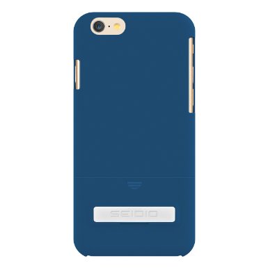 Seidio SURFACE with Metal Kickstand Case for iPhone 6 ONLY [Slim Protection] - Retail Packaging - Royal Blue