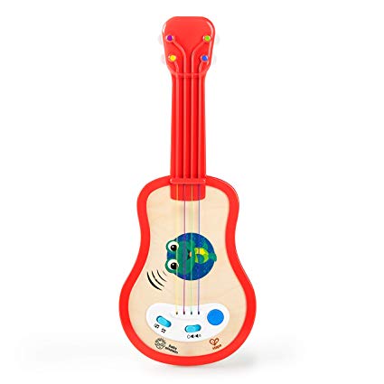 Baby Einstein Magic Touch Ukulele Wooden Musical Toy, 12 Months