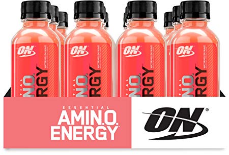 Optimum Nutrition Essential Amino Energy Watermelon Drink 16-Ounce, 12 Count