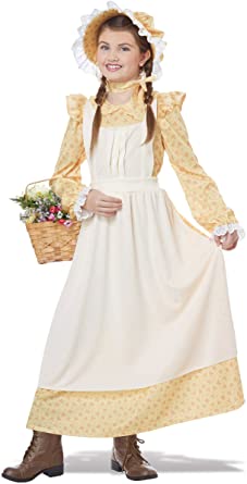 Girls Prairie Girl Costume