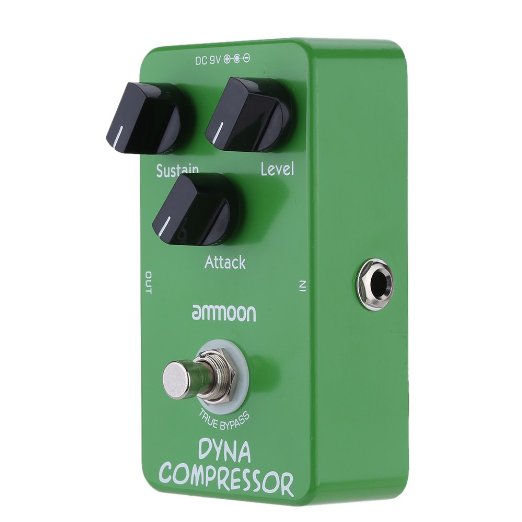 ammoon® AP-05 Dynamic Compressor Guitar Effect Pedal True Bypass