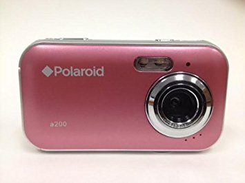 Polaroid CAA-200PC 2MP CMOS Digital Camera with 1.44-Inch LCD Display (Pink)