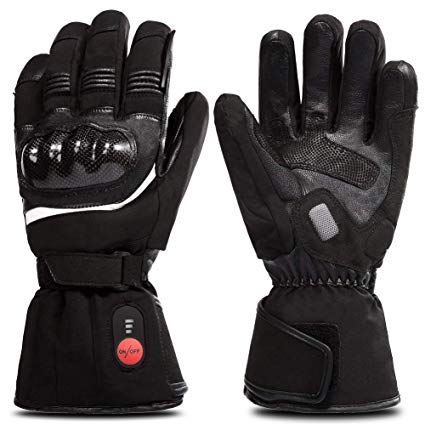 SAVIOR HEAT Gloves for Men Women, Electric Betteries Heated Gloves for Cycling Motorcycle Skiing