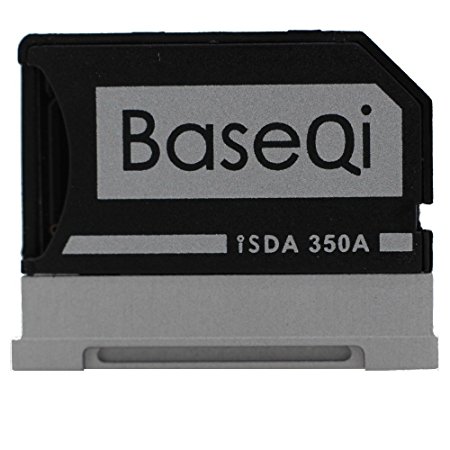 BASEQI Aluminum MicroSD Adapter for Microsoft Surface Book & Surface Book 2 13.5"