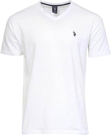 U.S. Polo Assn. Short Sleeve Stretch V-Neck Tee Shirt