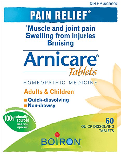 Boiron Arnicare Tablets, 60 Tablets, Homeopathic Medicine for Pain Relief