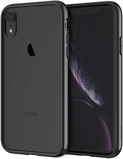 JETech Case for iPhone XR, 6.1-Inch, Shock-Absorption Bumper Cover (Black)