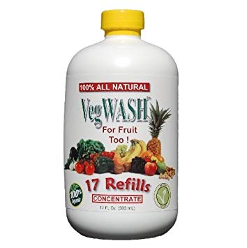 VegWASH Fruit & Vegetable Wash Concentrate - Only $0.07 / Oz.   Its Organic!