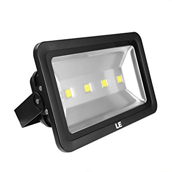 LE 240W Super Bright Outdoor LED Flood Lights, 600W HPS Bulb Equivalent, 23800lm, Daylight White, 6000K, Security Lights, Floodlight