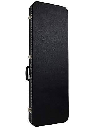 Gearlux Rectangular Electric Guitar Hard Case - Black