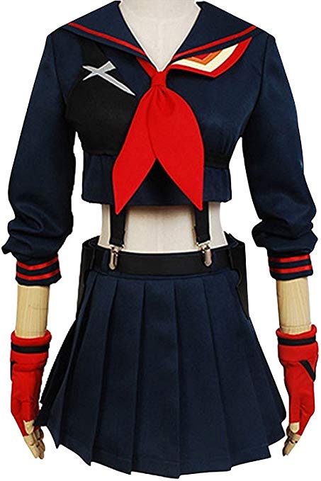 COSBOOM Halloween Ryuko Matoi Cosplay Costume Anime Kill la Kill Fancy Dress