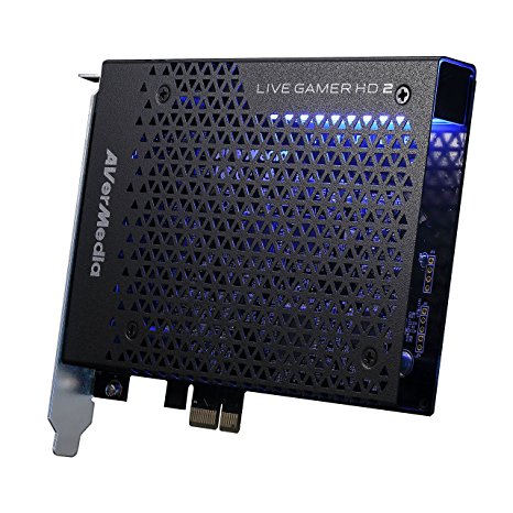 AVerMedia Live Gamer HD 2 Full HD 1080p 60 Record and Stream Multi-Card Support Low-Latency Pass-Through Real-Time Gameplay PCIe (GC570)