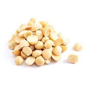 Raw Macadamia Nuts, Medium Pieces,5 Lbs, Gluten-Free, Kosher, Broken Pieces, Unsalted, Unroasted, Oil-Free, Source of Fiber, Healthy Snacks, Ideal for Baking & Cooking in Resealable Bags 80 0z