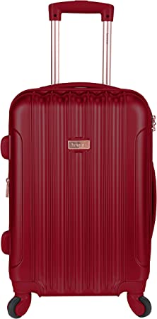 kensie Women's Alma Hardside Spinner Luggage, Japanese Carmine Red, Carry-On 20-Inch