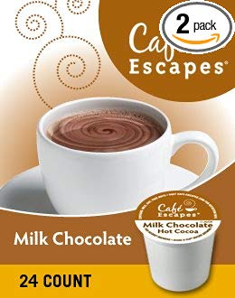 Green Mountain Café Escapes Milk Chocolate Hot Cocoa K-Cup