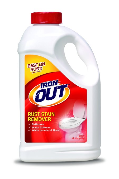 Iron Out IO65N Rust Stain Remover-4 Pounds 12 Ounces-Multi Purpose Rust Stain Remover for Toilets White Laundry Sinks Tubs Tile and More