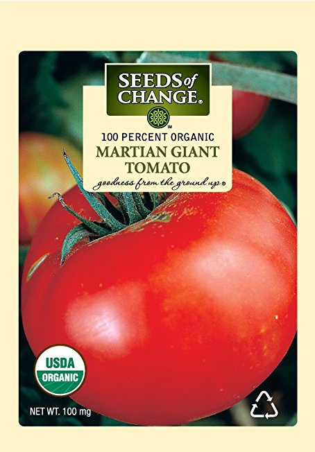 Seeds of Change 04458 Certified Organic Martian Giant Beefsteak Tomato