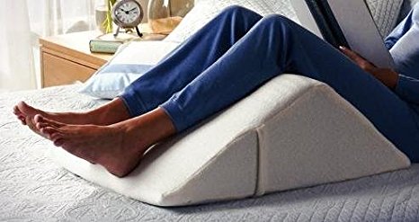 "The Angle" Guaranteed to Help Reduce Back Pain Immediately! US Patented, Over 1 Million Happy Backs - Back Pain Relief, Therapy Wedge, 4 sizes to fit everyone (Extra Large) Covered with Extra Plush Memory Foam, 100% Made in USA - For a Limited Time - Introductory Pricing.