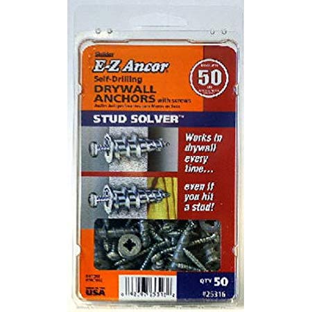 ITW Brands 25316 50PK#50 Stud Dry Anchor