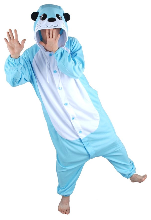 Sweet Holic Unisex Kigurumi Costume Otter Animal Pajama