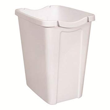 HEFTY RECYCLE-A-BAG 3.5 GAL. WASTEBASKET - WHITE