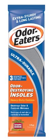 Odor-Eaters Ultra Durable, Heavy Duty Cushioning Insoles, 1 pair
