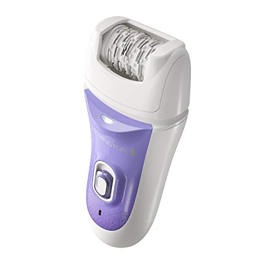 Remington Smooth & Silky Deluxe Rechargeable Epilator, Purple, EP7030E (Certified Refurbished)