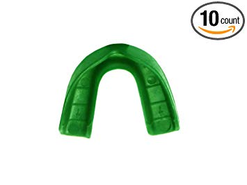 SafeTGard 10-pack Youth Form Fit Mouthguard without Strap - in 9 colors!!